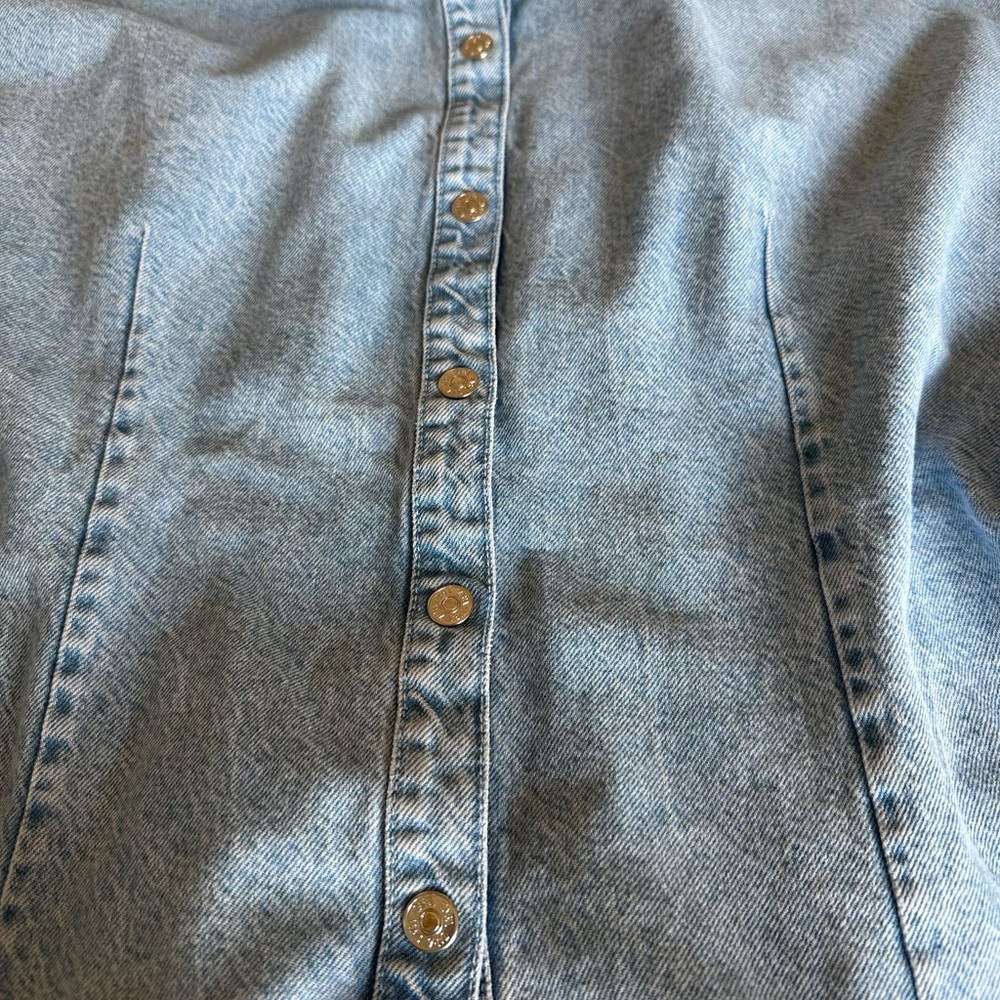 Zara Denim Overshirt - Picture 3 of 8
